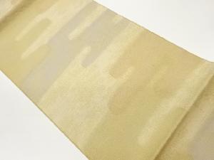 砂子綴れヱ霞模様織出し全通袋帯